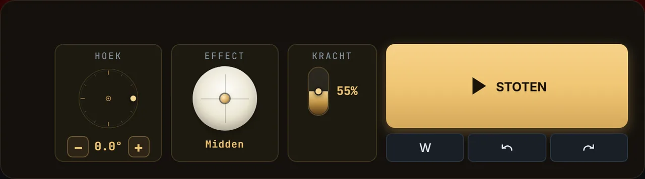 Stootbediening — 3ball.app