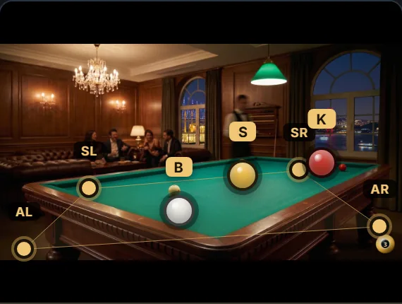 Fotoğraftan pozisyon — 3ball.app